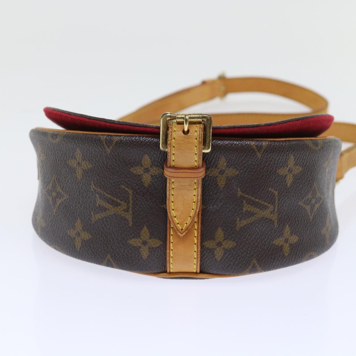 LOUIS VUITTON Monogram Tambourine Shoulder Bag M51179 LV Auth yb353