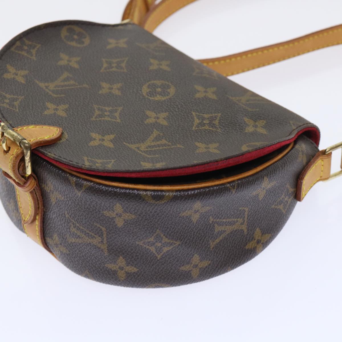 LOUIS VUITTON Monogram Tambourine Shoulder Bag M51179 LV Auth yb353