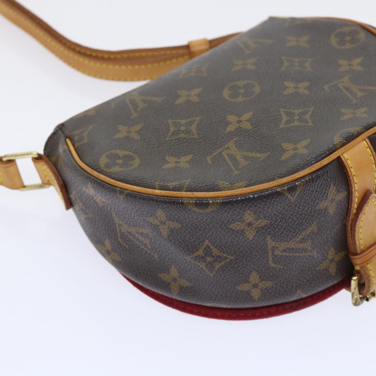 LOUIS VUITTON Monogram Tambourine Shoulder Bag M51179 LV Auth yb353