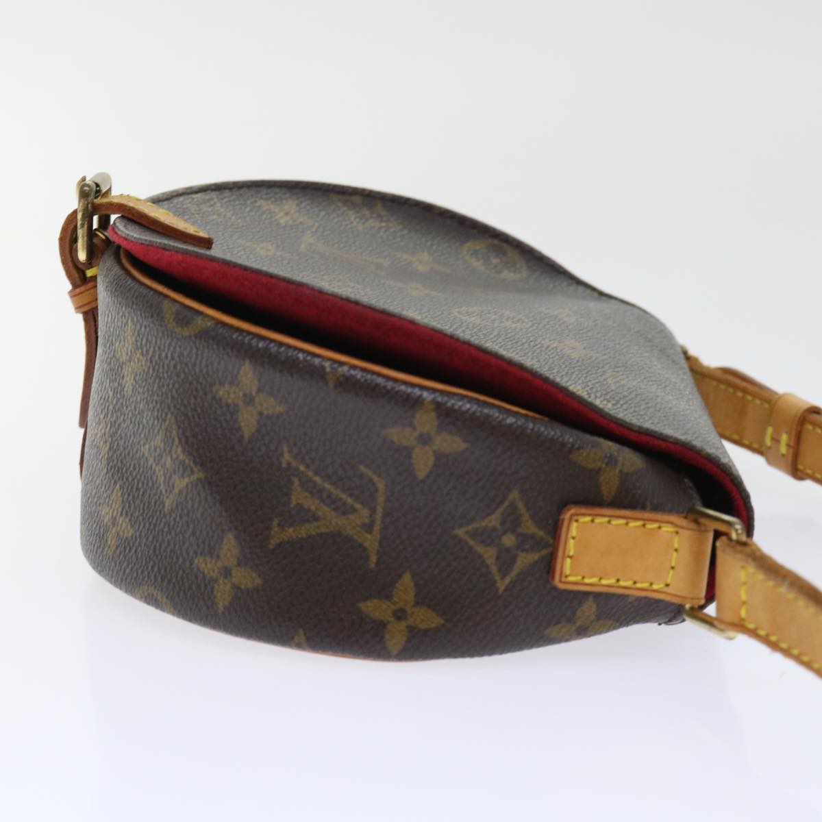 LOUIS VUITTON Monogram Tambourine Shoulder Bag M51179 LV Auth yb353