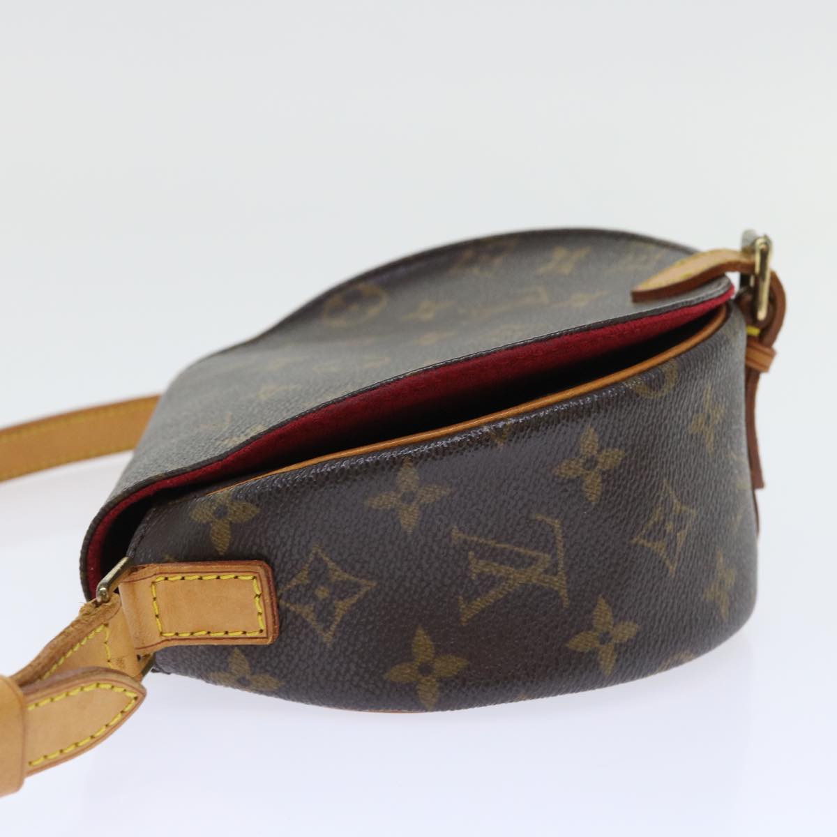 LOUIS VUITTON Monogram Tambourine Shoulder Bag M51179 LV Auth yb353