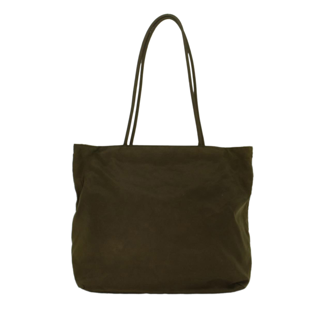 PRADA Shoulder Bag Nylon Khaki Auth yb362 - 0
