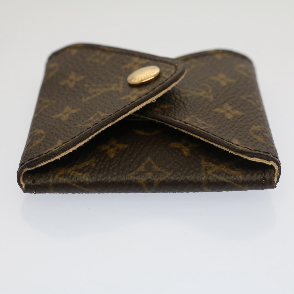 LOUIS VUITTON Monogram Jewelry Case LV Auth yb363