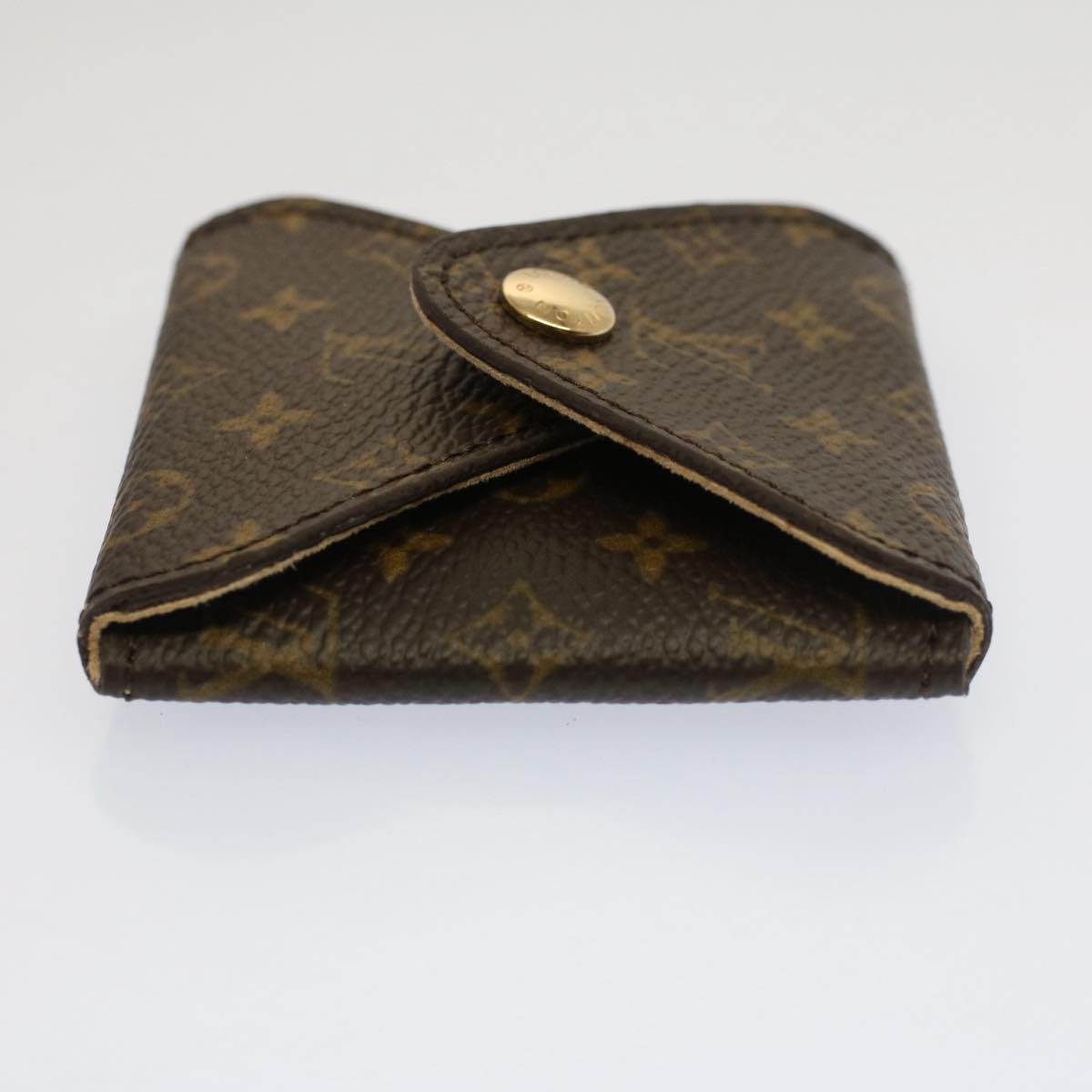 LOUIS VUITTON Monogram Jewelry Case LV Auth yb363