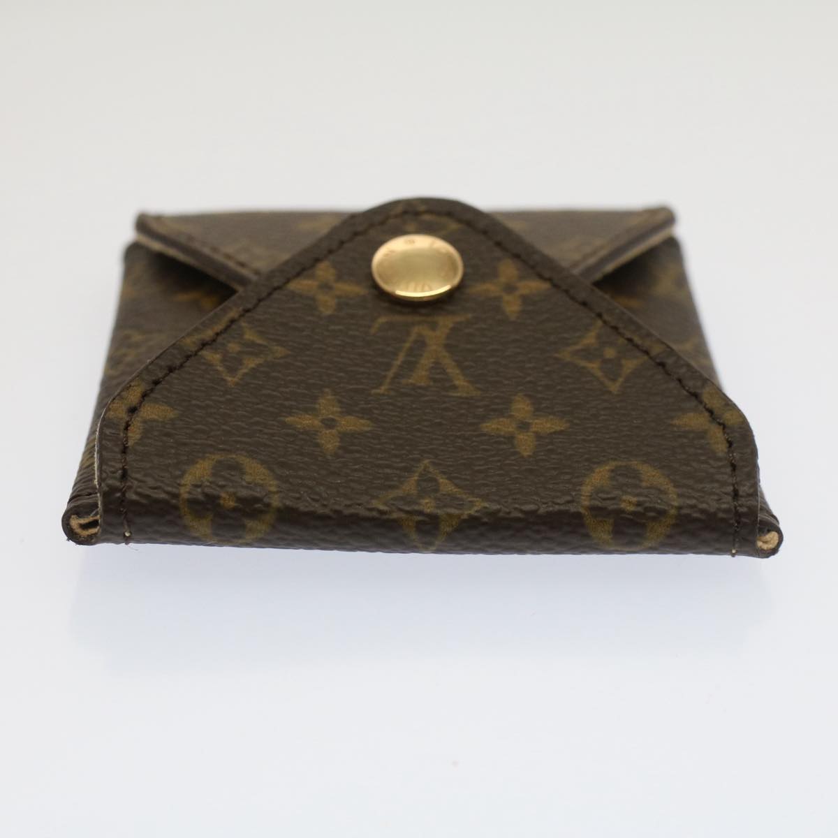 LOUIS VUITTON Monogram Jewelry Case LV Auth yb363