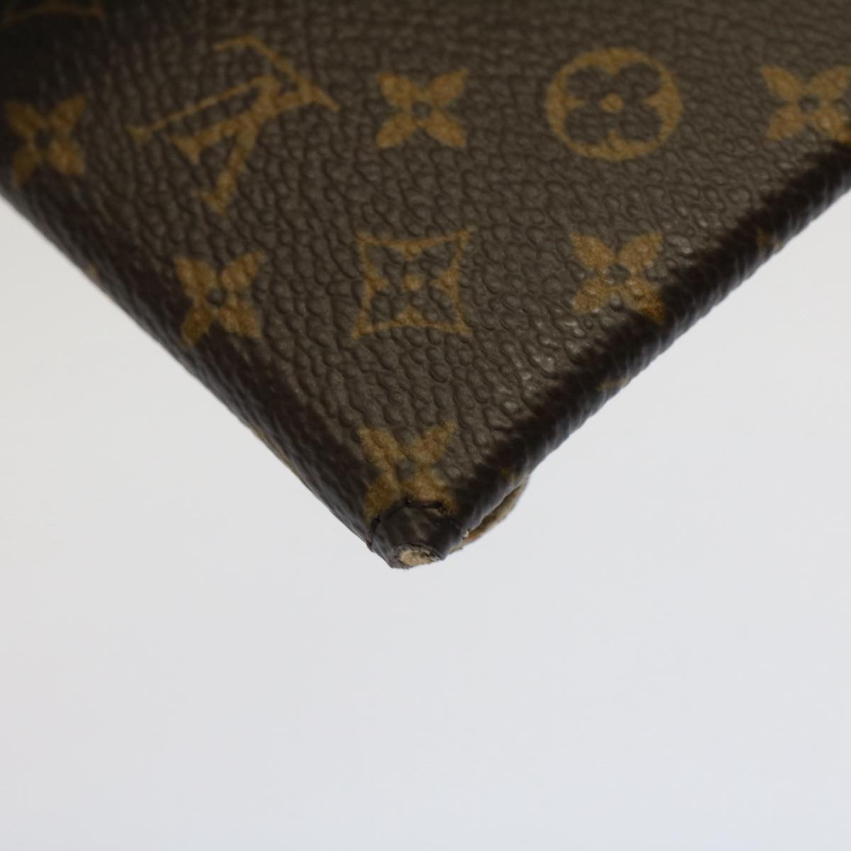 LOUIS VUITTON Monogram Jewelry Case LV Auth yb364