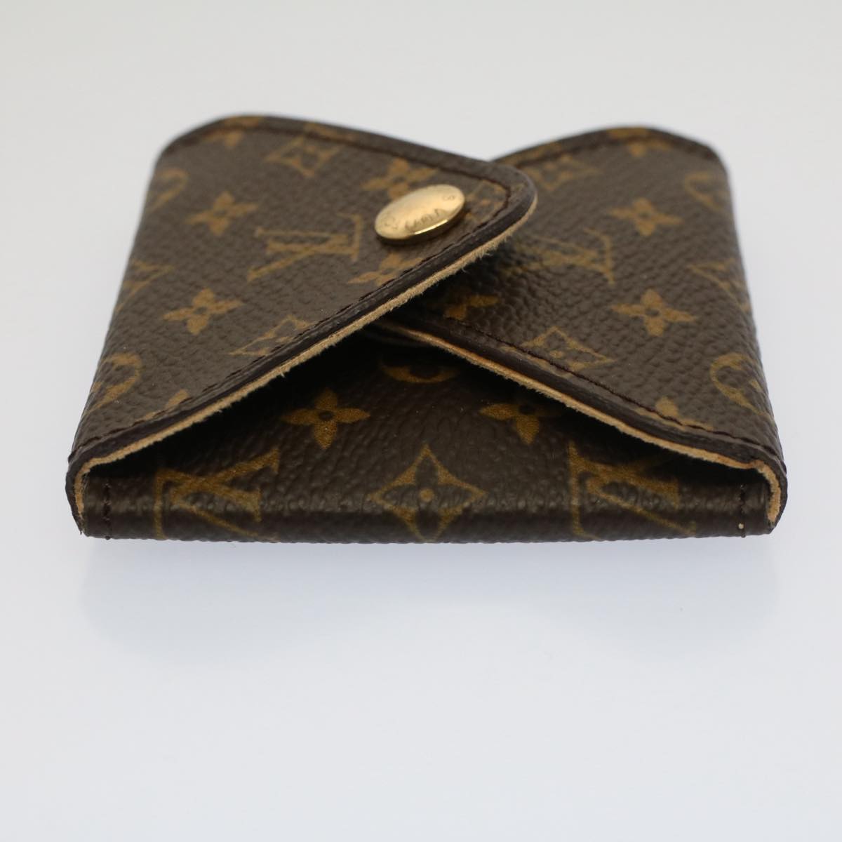 LOUIS VUITTON Monogram Jewelry Case LV Auth yb364