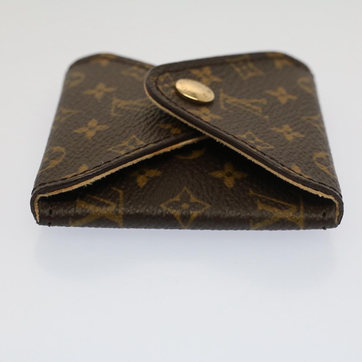 LOUIS VUITTON Monogram Jewelry Case LV Auth yb364