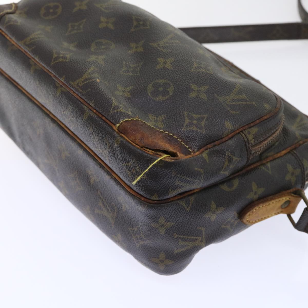 LOUIS VUITTON Monogram Nile Shoulder Bag M45244 LV Auth yb369