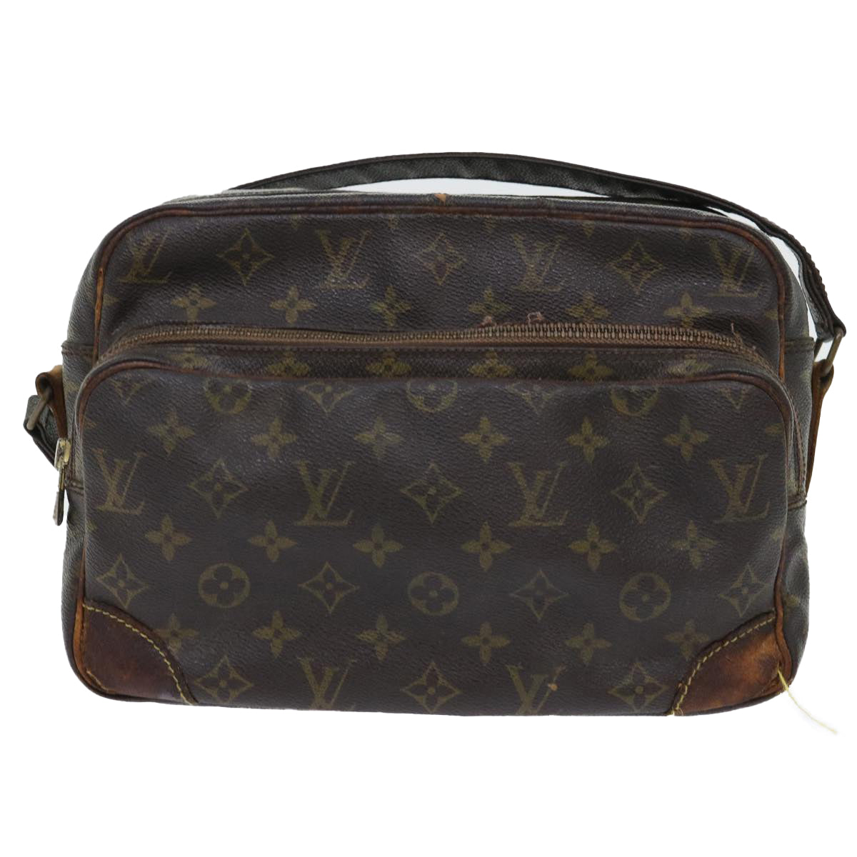 LOUIS VUITTON Monogram Nile Shoulder Bag M45244 LV Auth yb369