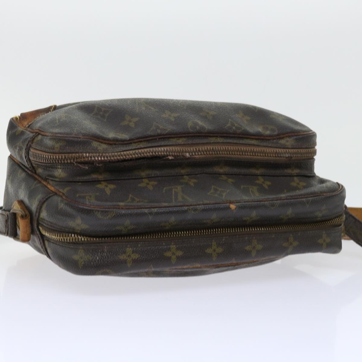 LOUIS VUITTON Monogram Nile Shoulder Bag M45244 LV Auth yb369