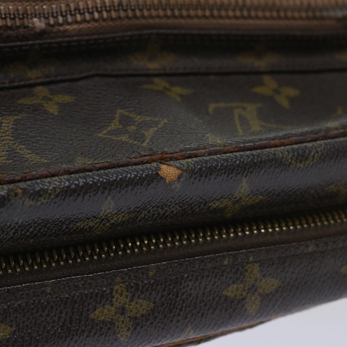 LOUIS VUITTON Monogram Nile Shoulder Bag M45244 LV Auth yb369