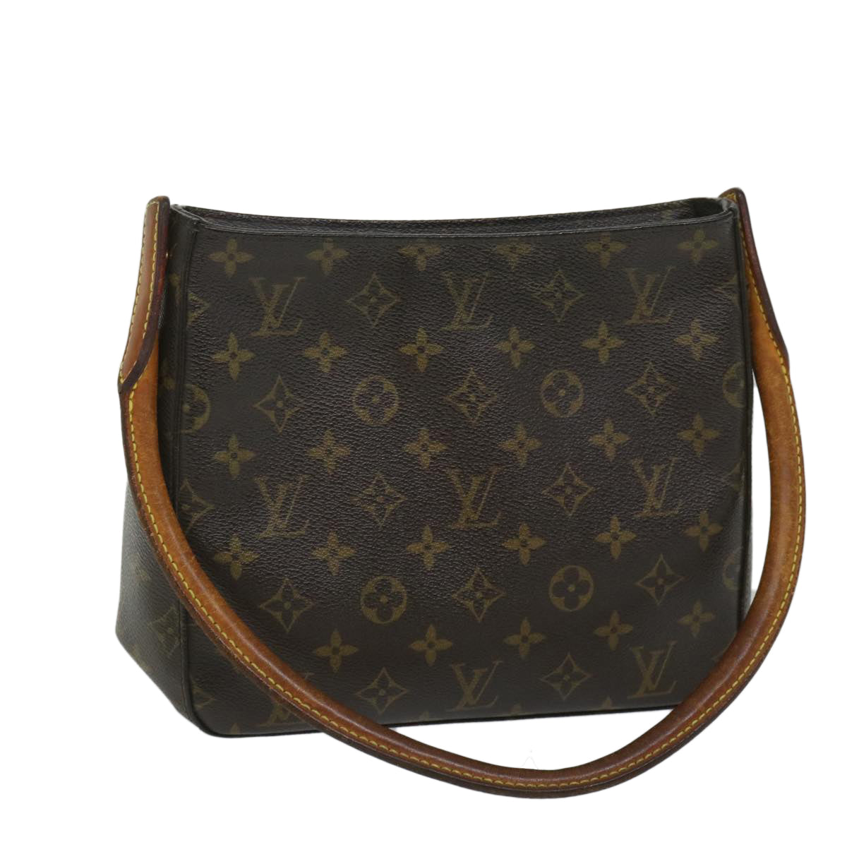 LOUIS VUITTON Monogram Looping MM Shoulder Bag M51146 LV Auth yb382