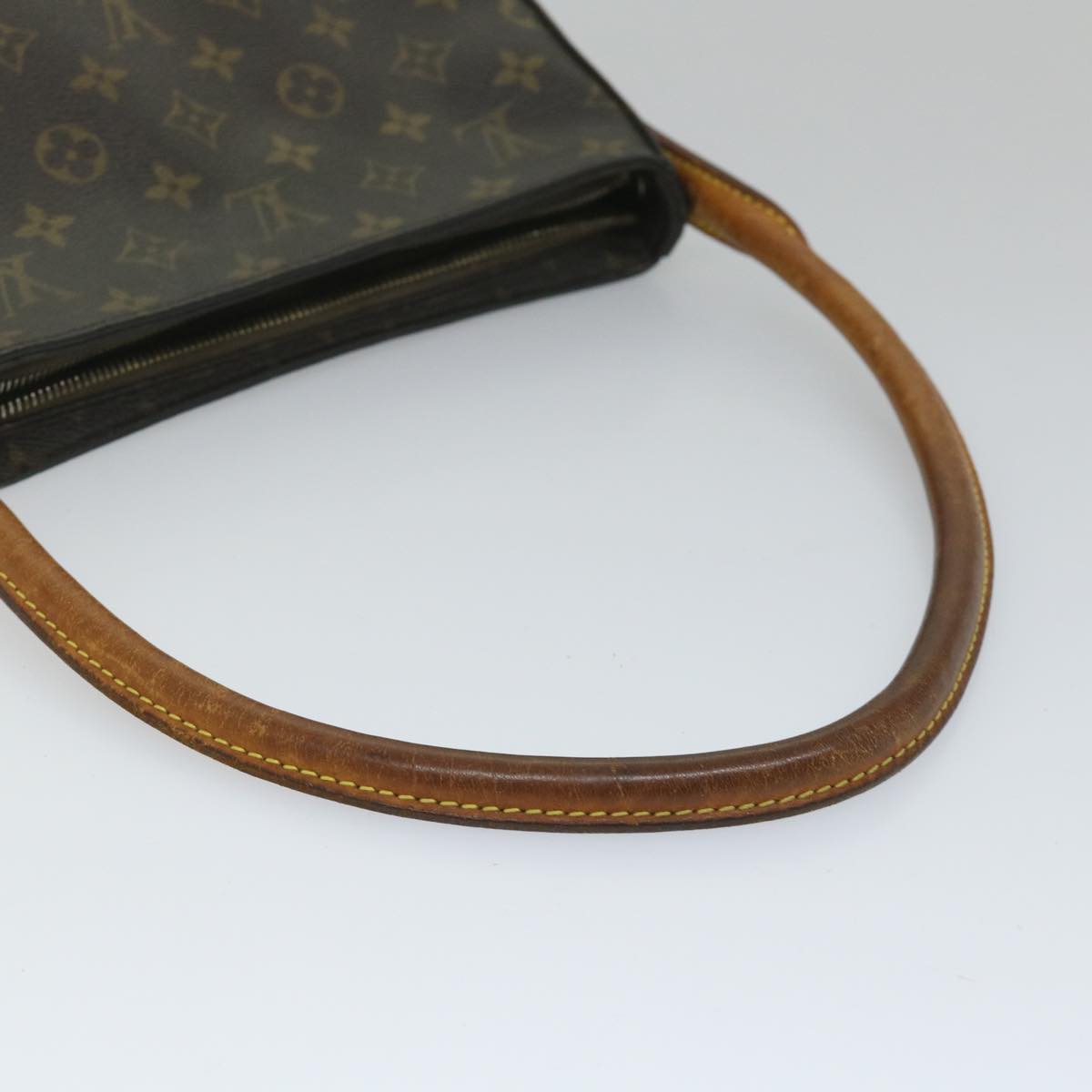 LOUIS VUITTON Monogram Looping MM Shoulder Bag M51146 LV Auth yb382