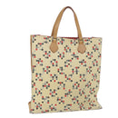 BURBERRY Blue Label Tote Bag Canvas Beige Auth yb423-1