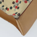 BURBERRY Blue Label Tote Bag Canvas Beige Auth yb423-14