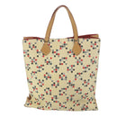BURBERRY Blue Label Tote Bag Canvas Beige Auth yb423-2