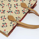 BURBERRY Blue Label Tote Bag Canvas Beige Auth yb423-6