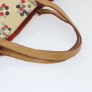 BURBERRY Blue Label Tote Bag Canvas Beige Auth yb423-7