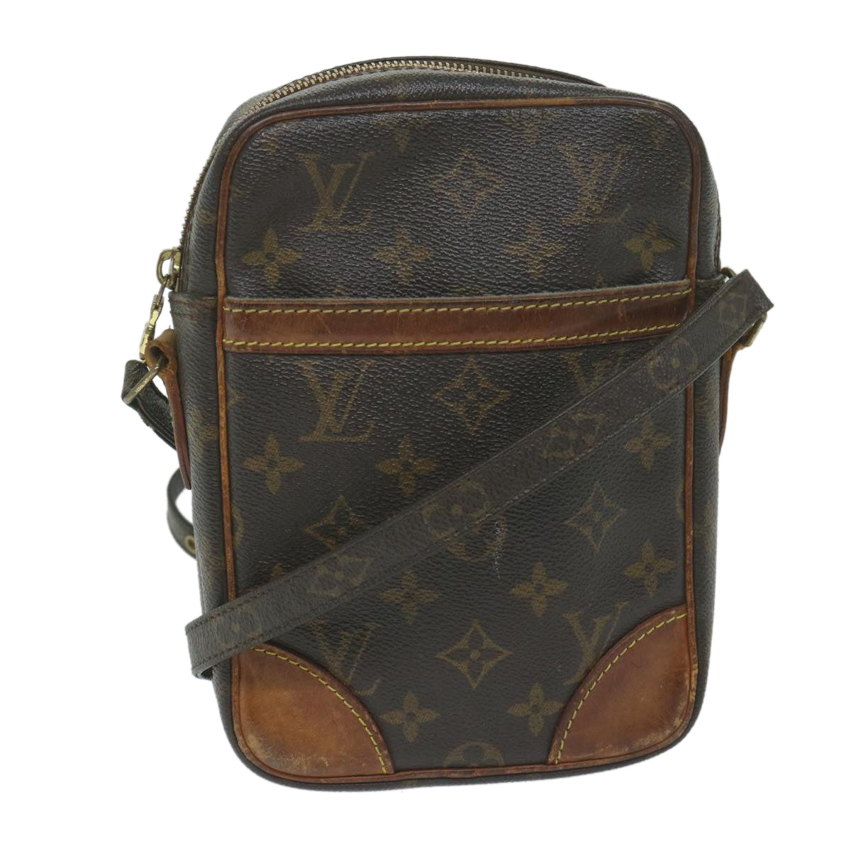 LOUIS VUITTON Monogram Danube Shoulder Bag M45266 LV Auth yb440