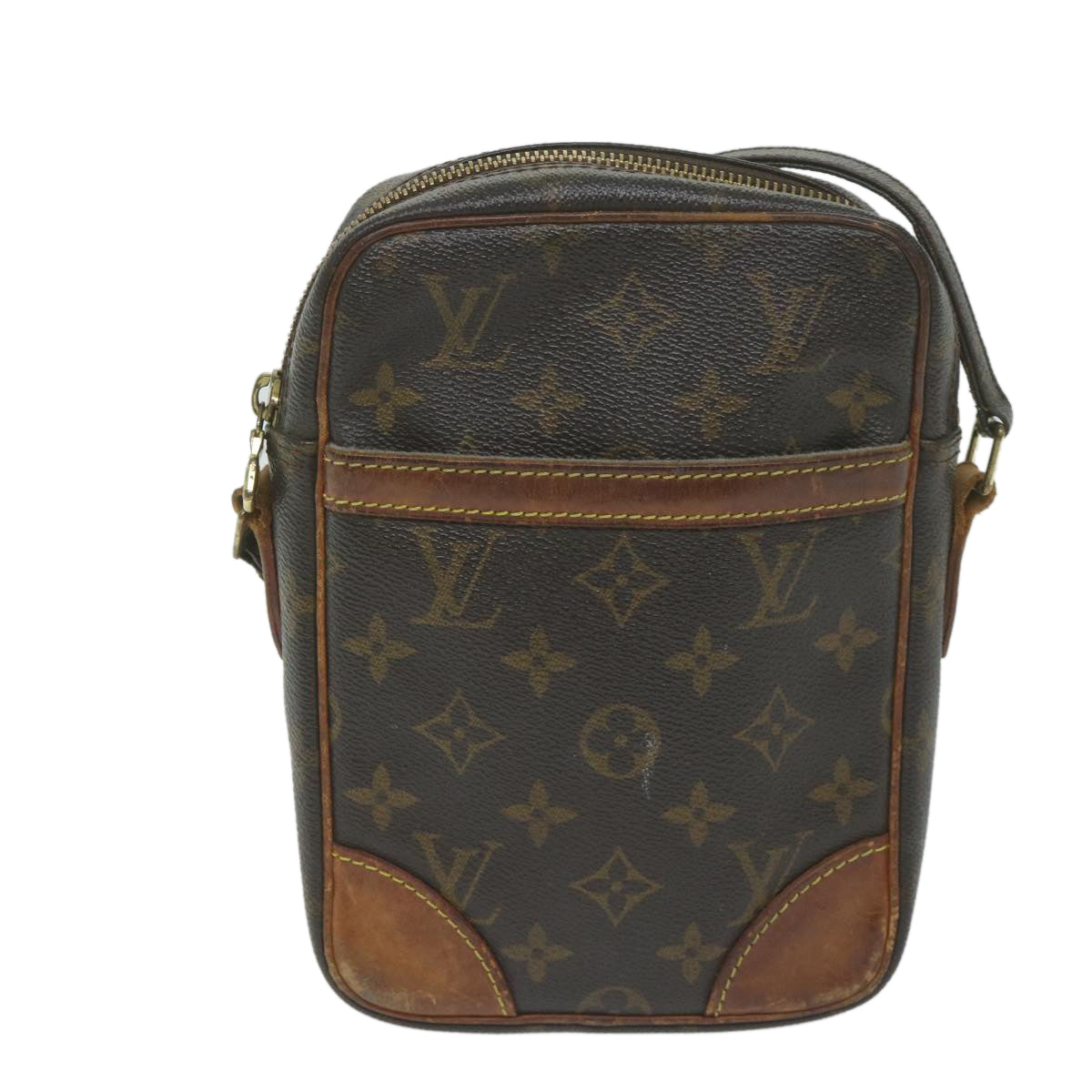 LOUIS VUITTON Monogram Danube Shoulder Bag M45266 LV Auth yb440