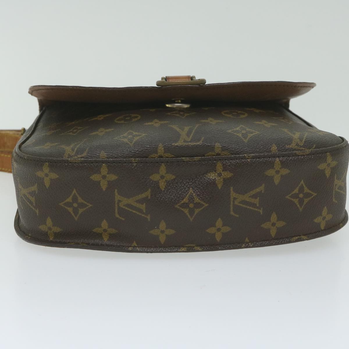 LOUIS VUITTON Monogram Saint Cloud GM Shoulder Bag M51242 LV Auth yb450