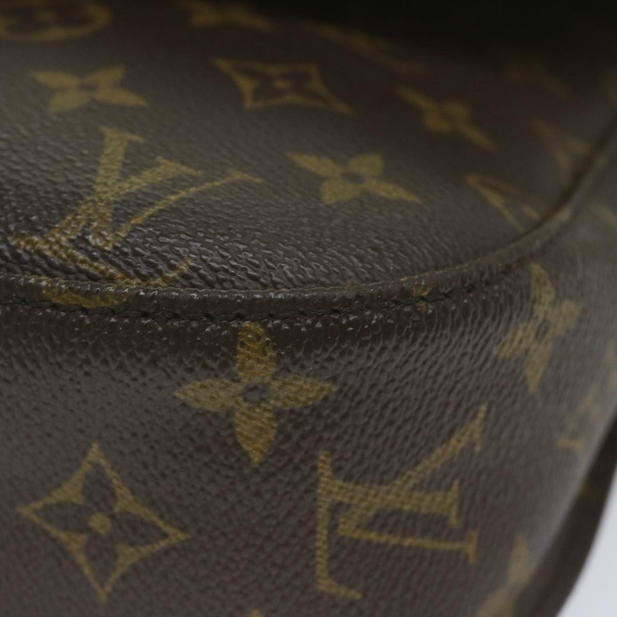 LOUIS VUITTON Monogram Saint Cloud GM Shoulder Bag M51242 LV Auth yb450