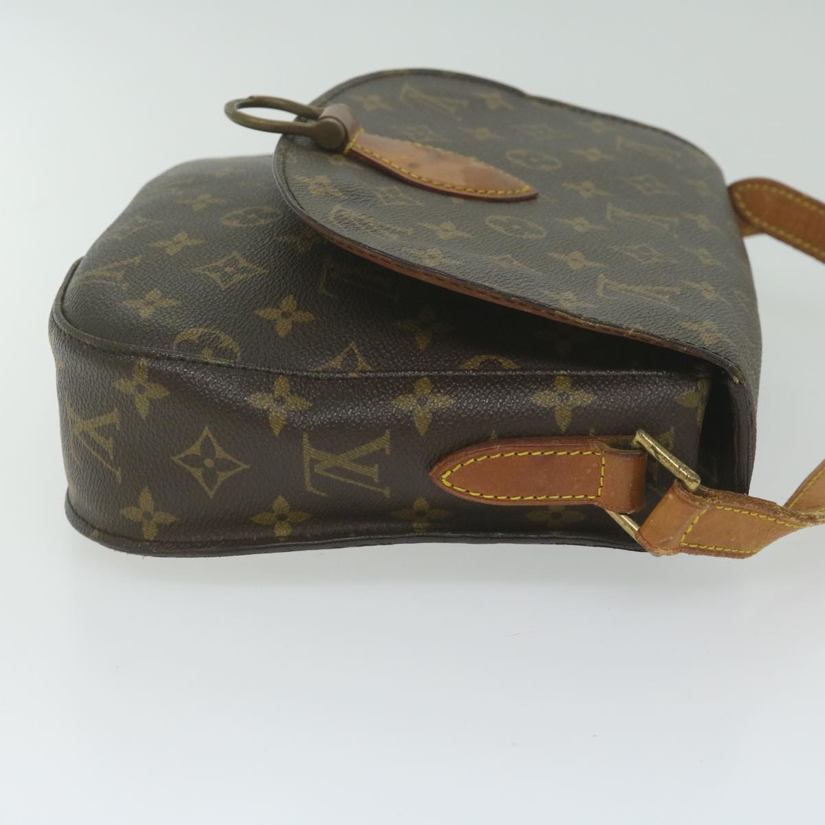 LOUIS VUITTON Monogram Saint Cloud GM Shoulder Bag M51242 LV Auth yb450