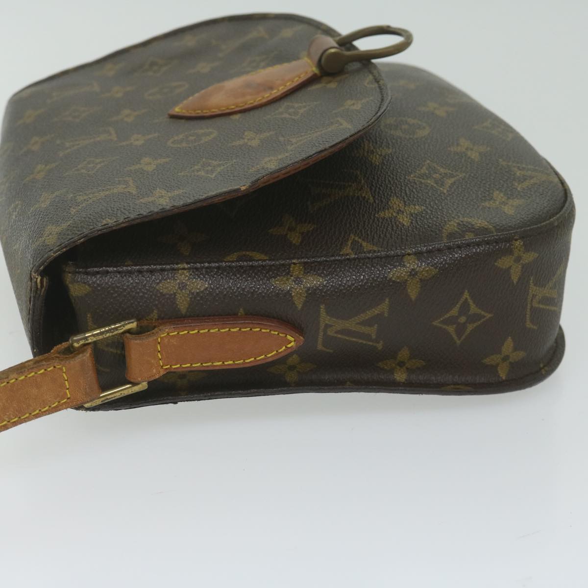 LOUIS VUITTON Monogram Saint Cloud GM Shoulder Bag M51242 LV Auth yb450