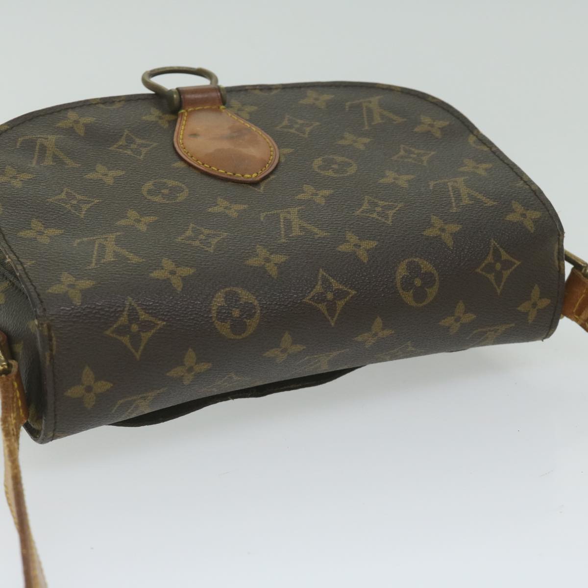 LOUIS VUITTON Monogram Saint Cloud GM Shoulder Bag M51242 LV Auth yb450