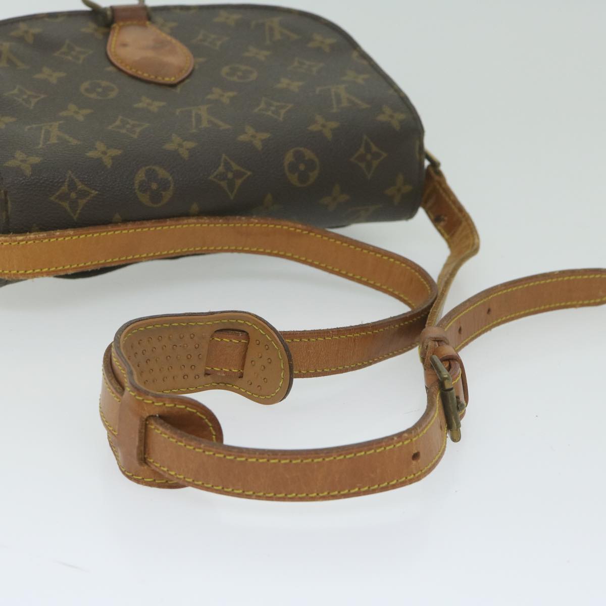 LOUIS VUITTON Monogram Saint Cloud GM Shoulder Bag M51242 LV Auth yb450