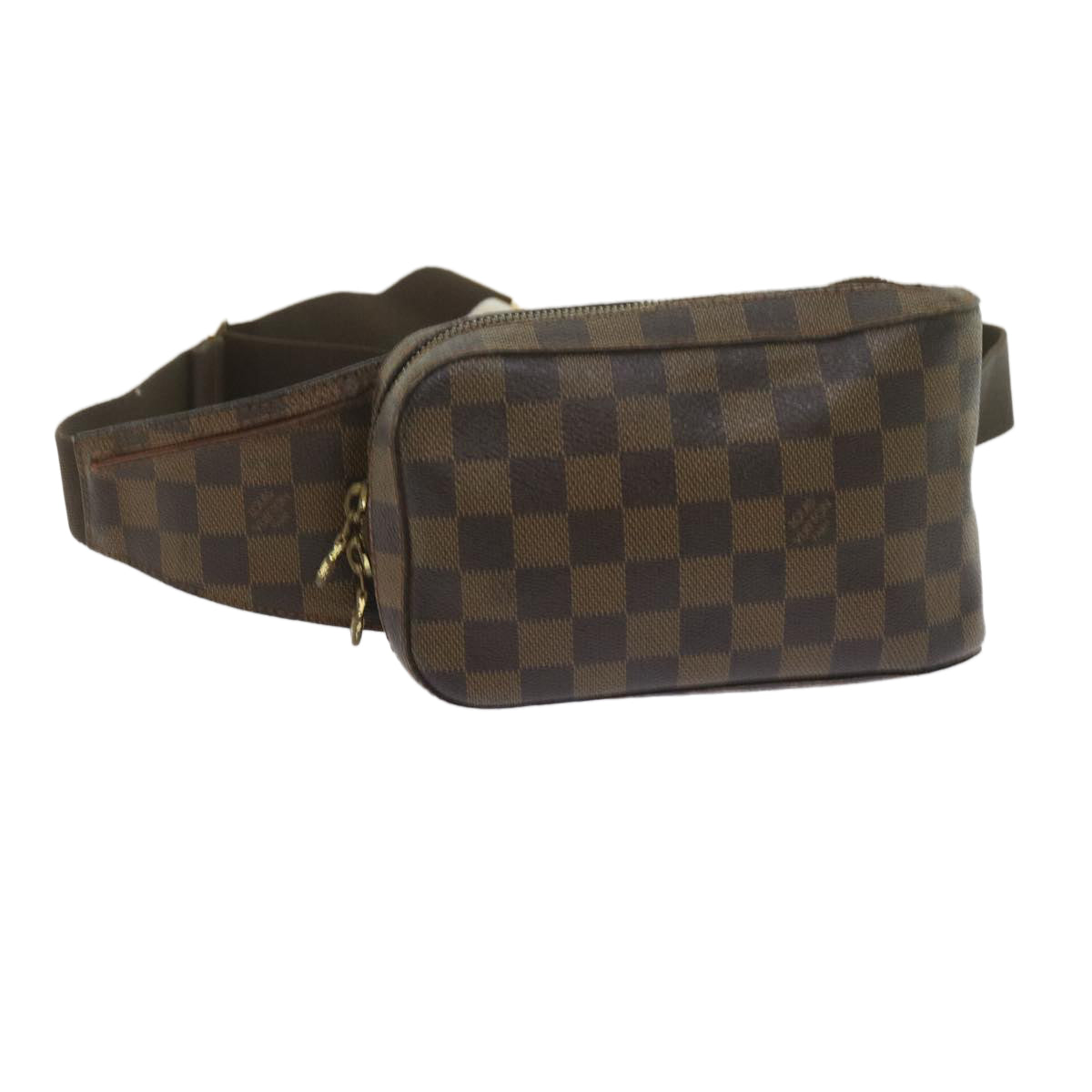 LOUIS VUITTON Damier Ebene Geronimos Shoulder Bag N51994 LV Auth yb459