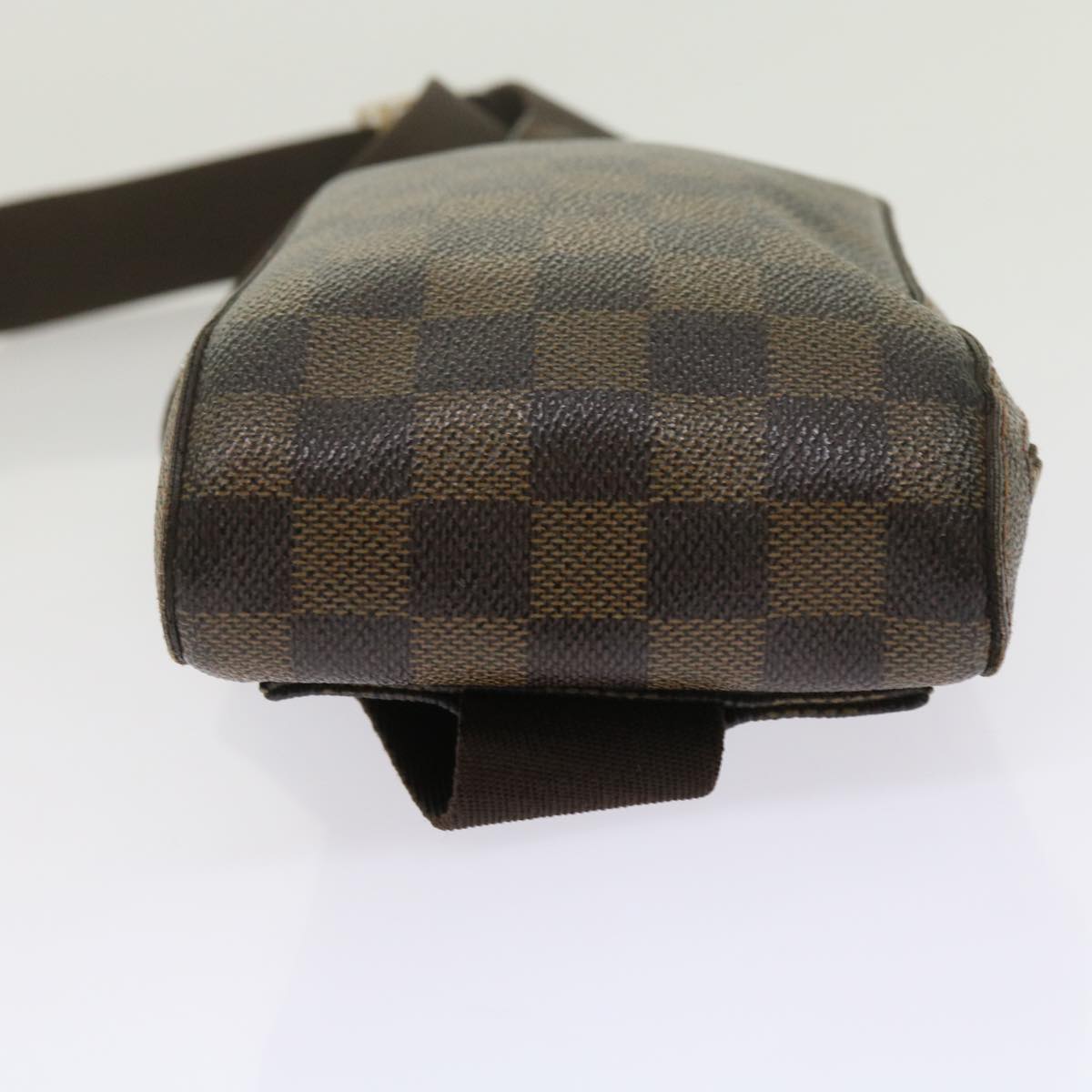 LOUIS VUITTON Damier Ebene Geronimos Shoulder Bag N51994 LV Auth yb459