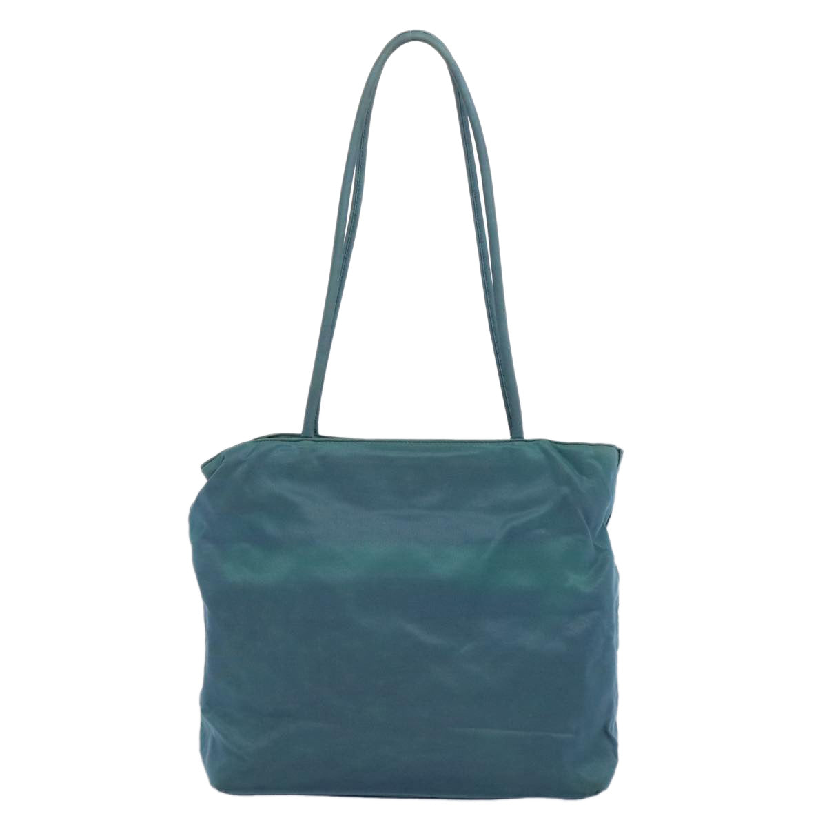 PRADA Shoulder Bag Nylon Blue Auth yb468 - 0