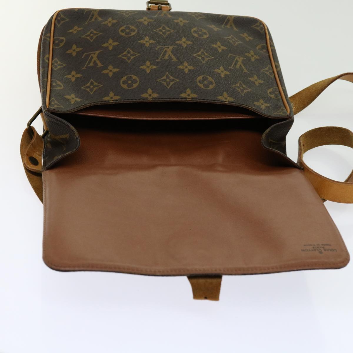 LOUIS VUITTON Monogram Cartouchiere GM Shoulder Bag M51252 LV Auth yk10002