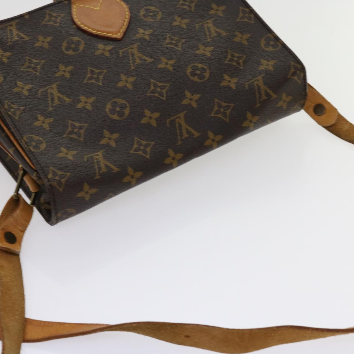 LOUIS VUITTON Monogram Cartouchiere GM Shoulder Bag M51252 LV Auth yk10002