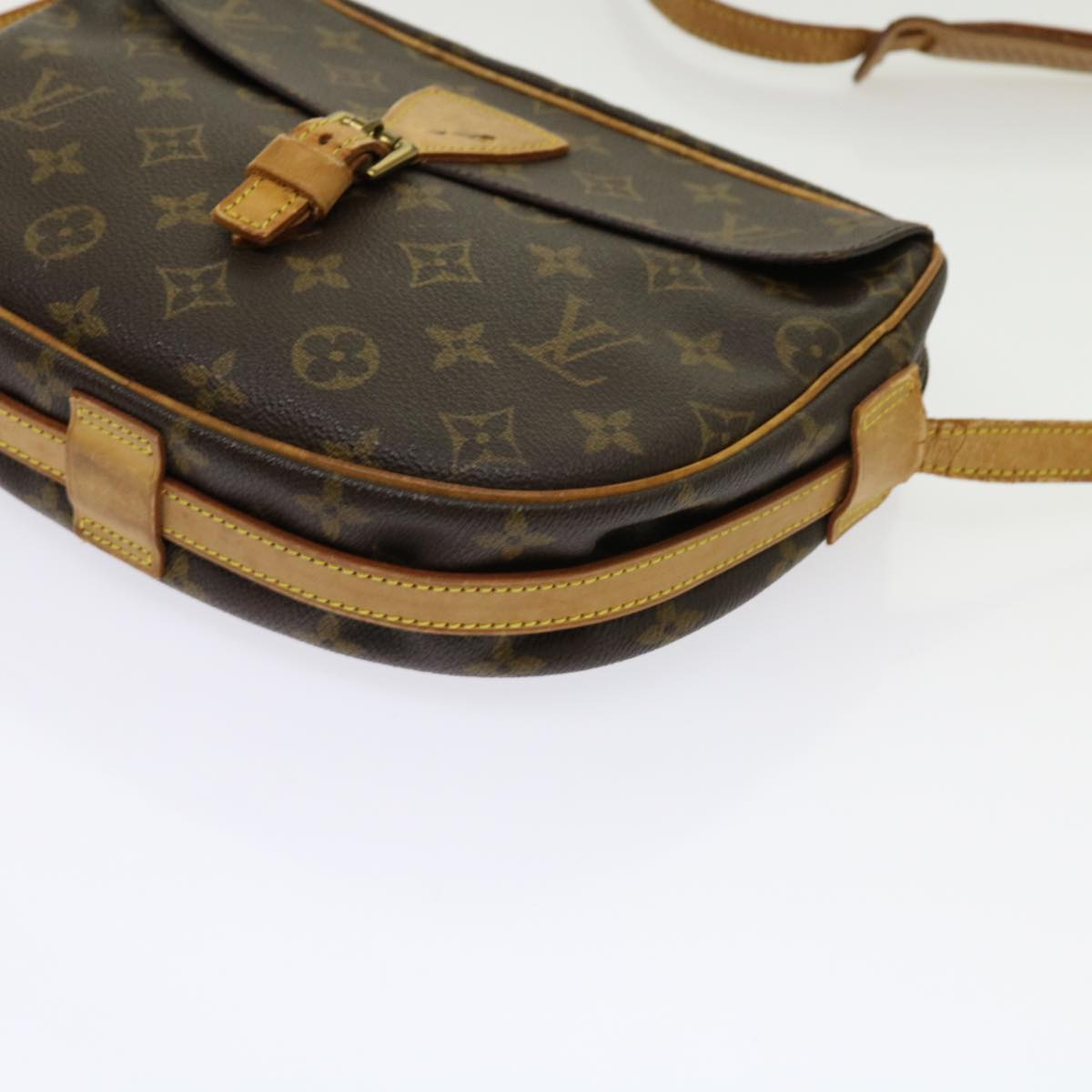 LOUIS VUITTON Monogram Jeune Fille MM Shoulder Bag M51226 LV Auth yk10003