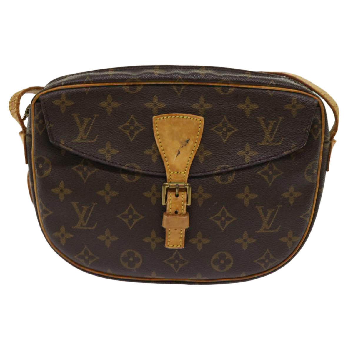 LOUIS VUITTON Monogram Jeune Fille MM Shoulder Bag M51226 LV Auth yk10003