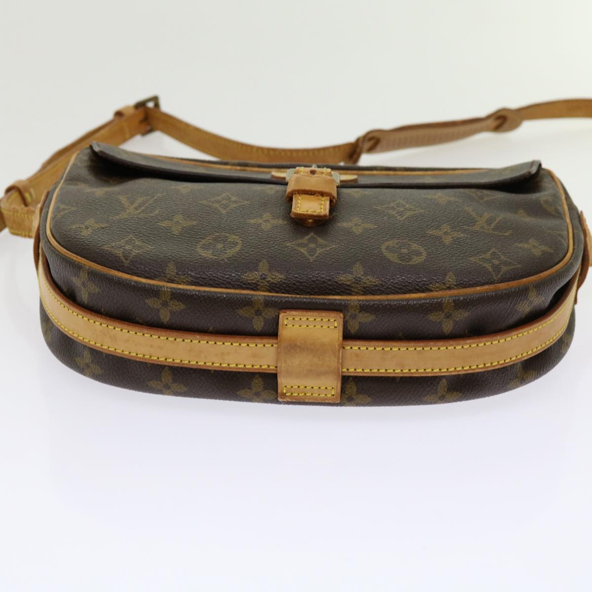 LOUIS VUITTON Monogram Jeune Fille MM Shoulder Bag M51226 LV Auth yk10003