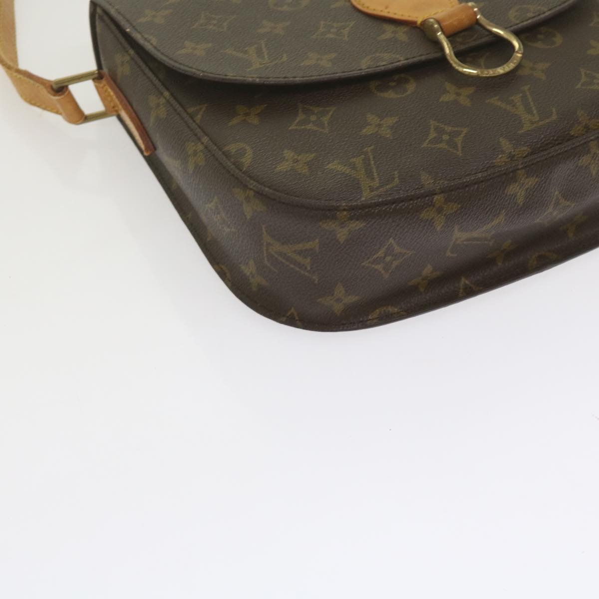 LOUIS VUITTON Monogram Saint Cloud GM Shoulder Bag M51242 LV Auth yk10005