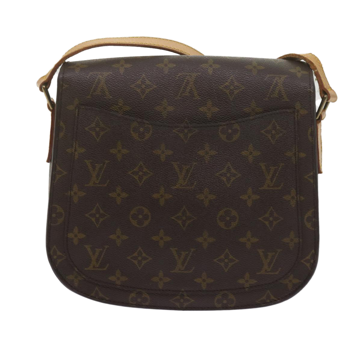 LOUIS VUITTON Monogram Saint Cloud GM Shoulder Bag M51242 LV Auth yk10005