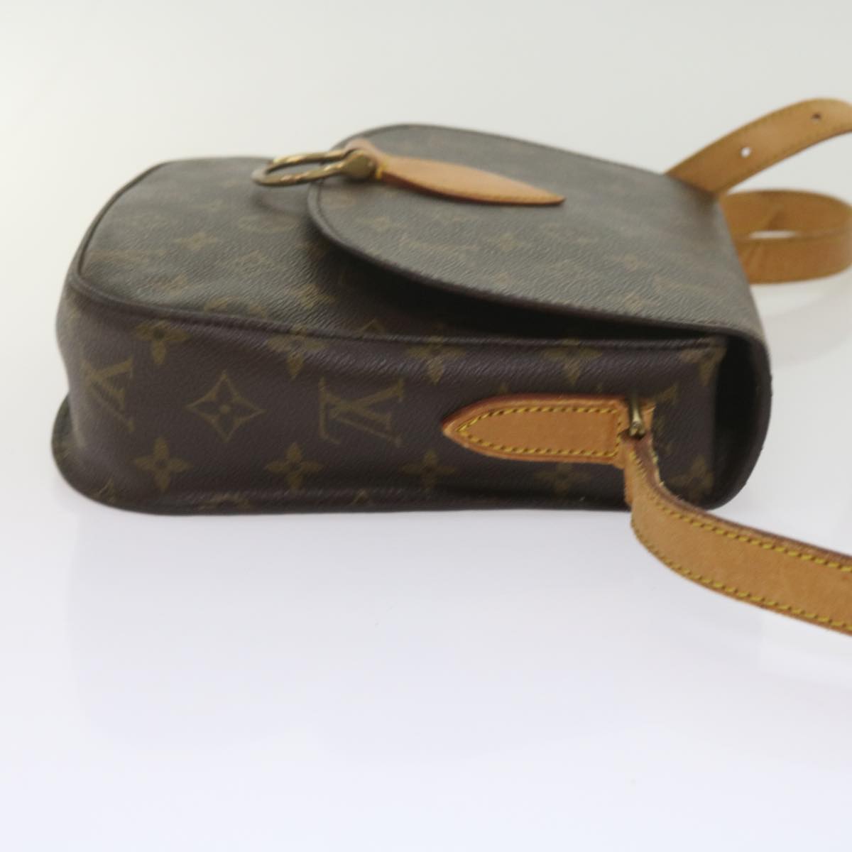 LOUIS VUITTON Monogram Saint Cloud GM Shoulder Bag M51242 LV Auth yk10005