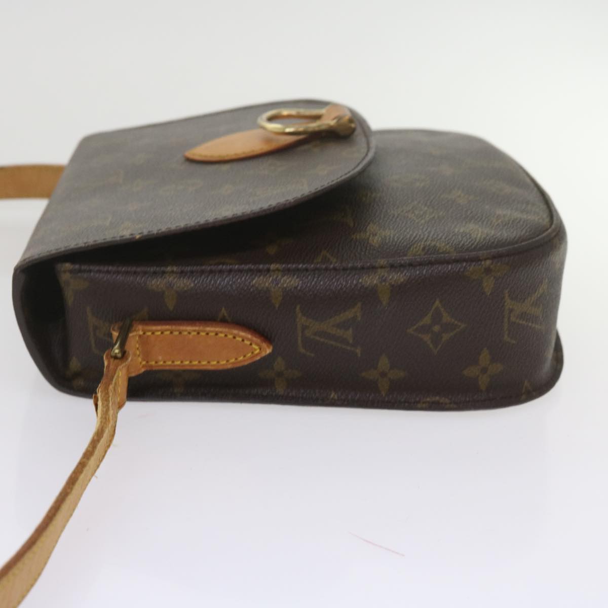 LOUIS VUITTON Monogram Saint Cloud GM Shoulder Bag M51242 LV Auth yk10005