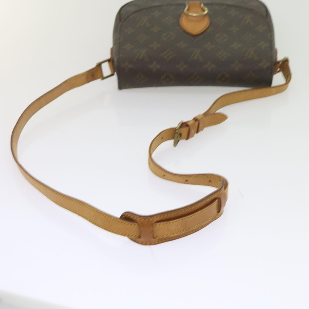 LOUIS VUITTON Monogram Saint Cloud GM Shoulder Bag M51242 LV Auth yk10005