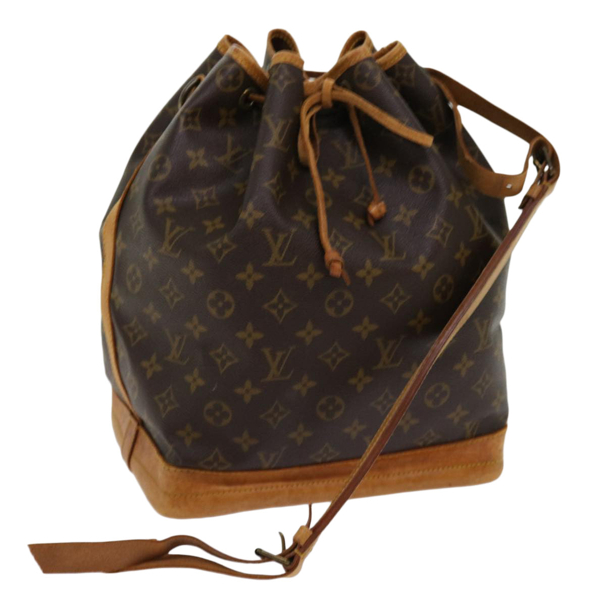 LOUIS VUITTON Monogram Noe Shoulder Bag M42224 LV Auth yk10016