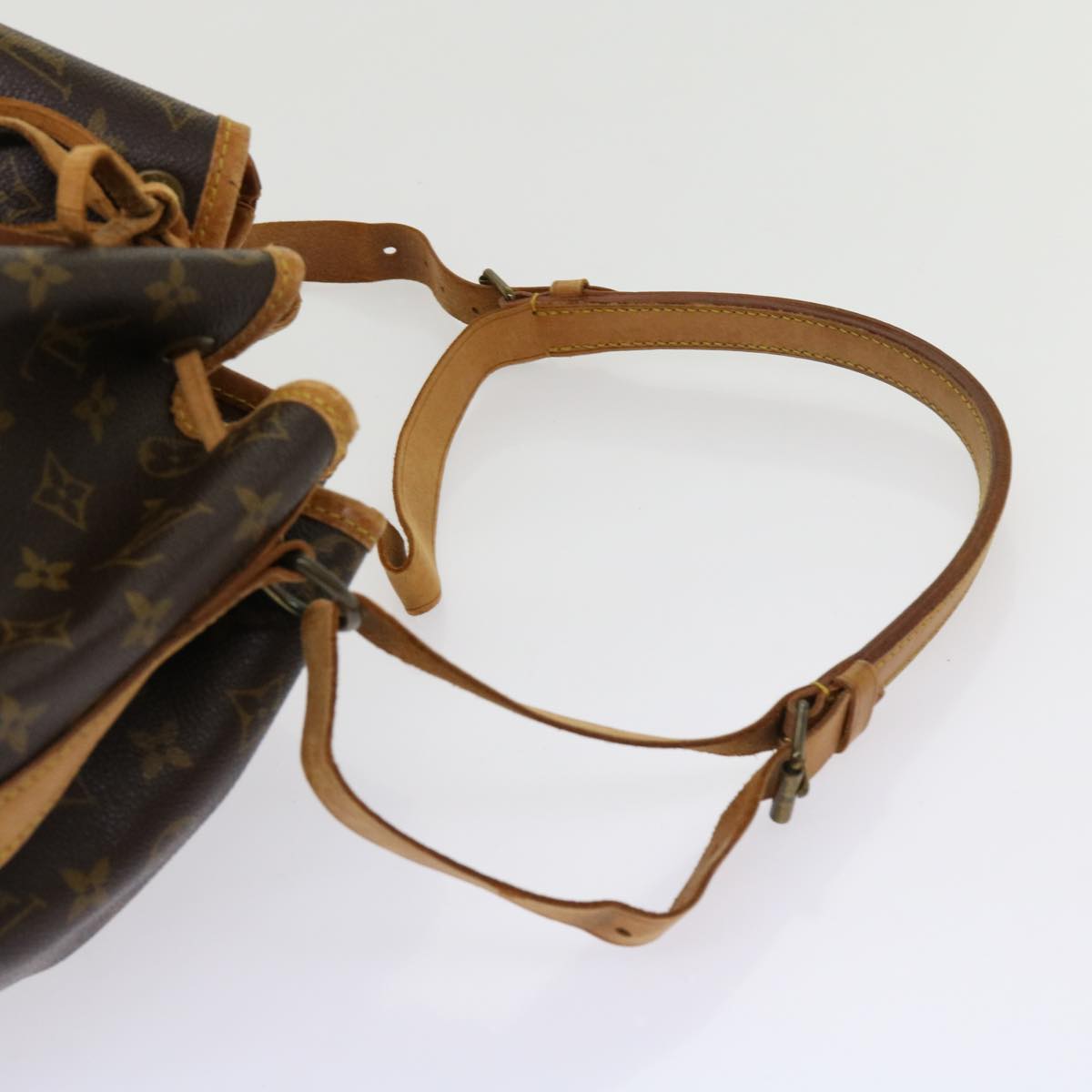 LOUIS VUITTON Monogram Noe Shoulder Bag M42224 LV Auth yk10016