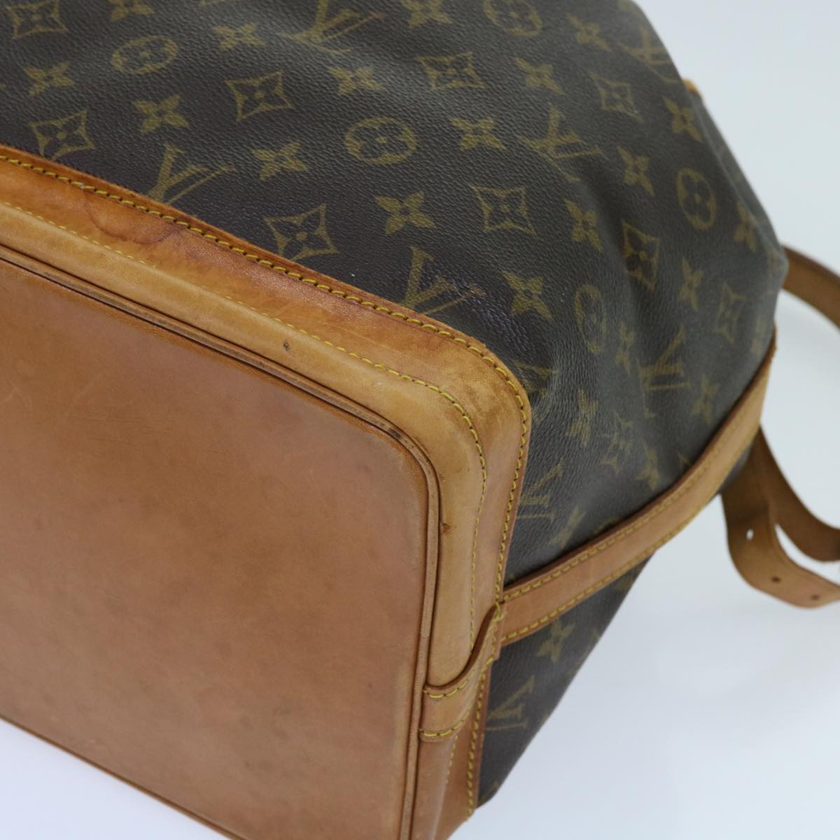 LOUIS VUITTON Monogram Noe Shoulder Bag M42224 LV Auth yk10016