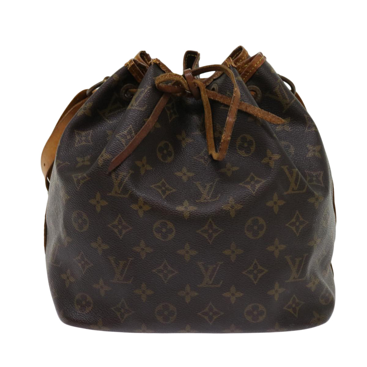 LOUIS VUITTON Monogram Petit Noe Shoulder Bag M42226 LV Auth yk10017