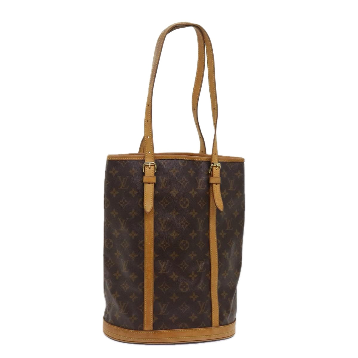 LOUIS VUITTON Monogram Bucket GM Shoulder Bag M42236 LV Auth yk10019