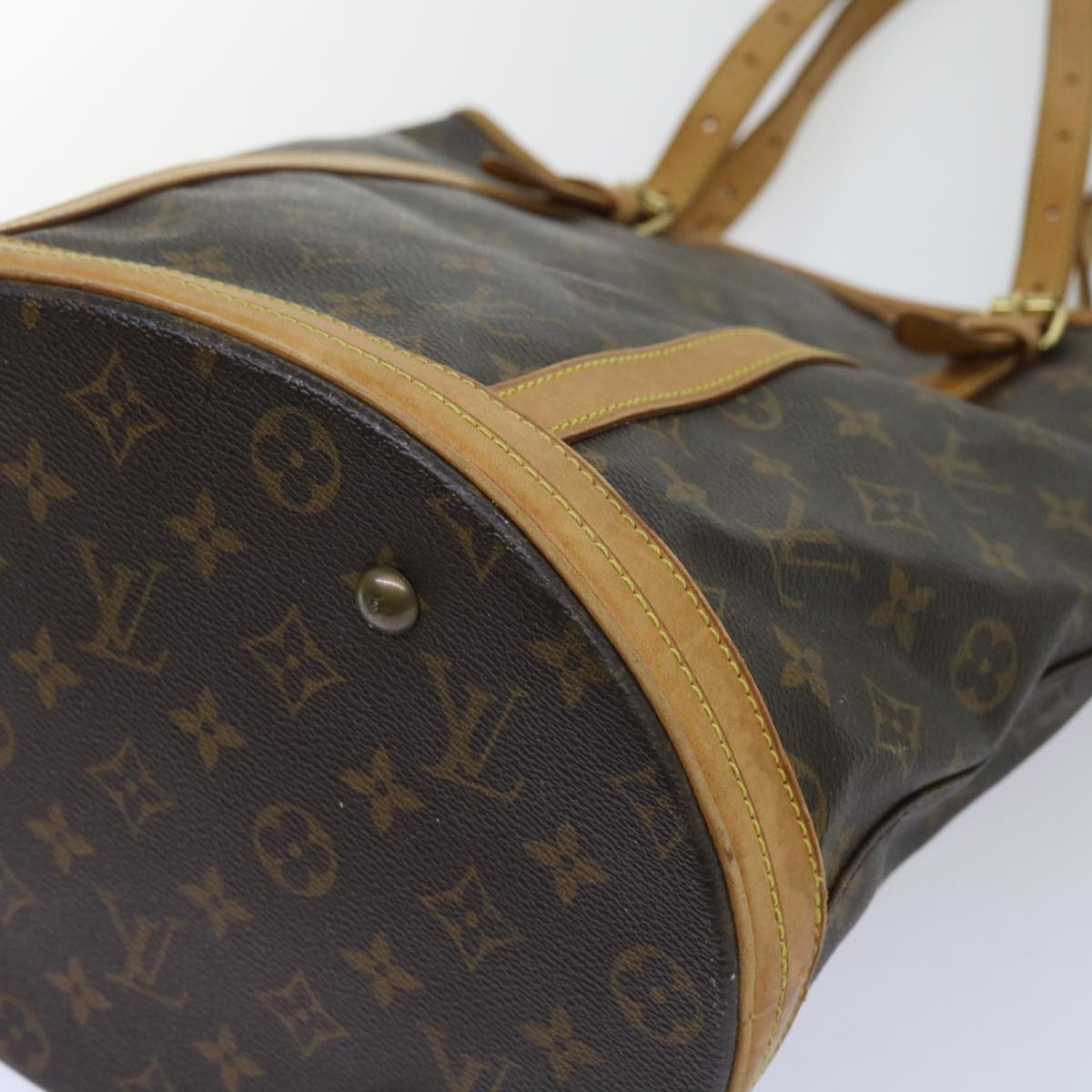 LOUIS VUITTON Monogram Bucket GM Shoulder Bag M42236 LV Auth yk10019